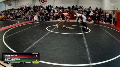 132 lbs Cons. Round 1 - Kaleb Baker, Palisade vs Rhett Kempton, Grand Junction