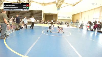 44 lbs Rr Rnd 9 - Tristian Menendez, Williamstown K3 vs Connor Yuhas, Pursuit Wrestling Academy
