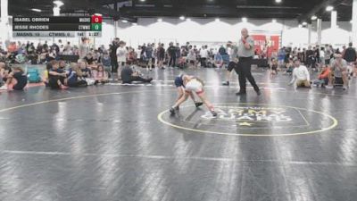 56 lbs Rr Rnd 1 - Isabel Obrien, Mat Assassins Black - BK8E vs Jesse Rhodes, CTWHALE - BK8E