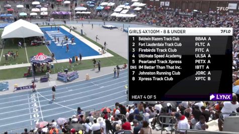 Youth Girls' 4x100m Relay Championship, Semi-Finals 3 - Age under 8