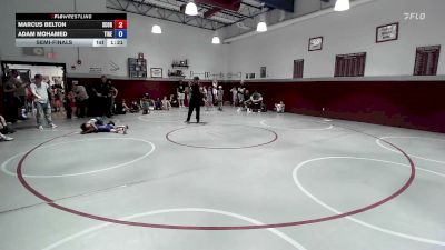 56 lbs Semifinal - Marcus Belton, Scorpions NJ vs Adam Mohamed, Tiger Claws Wrestling Club