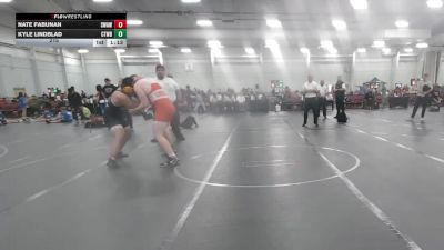 215 lbs Round 5 (10 Team) - Kyle Lindblad, CHWHALE Blue vs Nate Fabunan, Savage WA White
