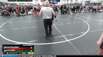 92 lbs Champ. Round 2 - Nolan Pfalzgraf, IA vs Urijah Lopez, OH