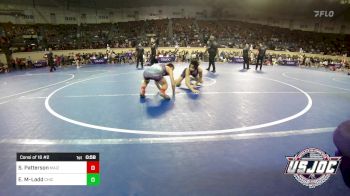 112 lbs Consi Of 16 #2 - Slade Patterson, Maize WC vs Egan Mamala-Ladd, Chickasha Youth Wrestling