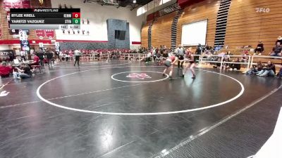 110 lbs Champ. Round 1 - Rylee Krell, Kemmerer vs Yaretzi Vazquez, Star Valley