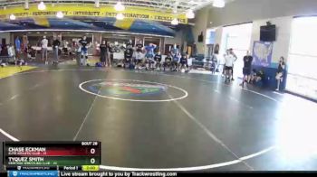 220 lbs Round 7 (8 Team) - Chase Eckman, Elite Athletic Club vs Tyquez Smith, Heritage Wrestling Club