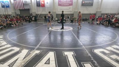 144 lbs Maddax Hacking, Utah Black vs Bradley Vandegrift, Nebraska