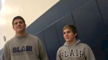 Joey McKenna and Brooks Black talking Blair Duals and Upcoming Schedule