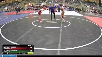 108 lbs Round 2 (4 Team) - Jeffrey Reber, Oregon City vs Elijah Ezpeleta, Sprague