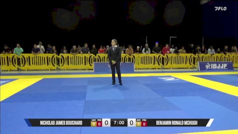 Benjamin Ronald McHugh vs Nicholas James Bouchard 2025 Pan IBJJF Jiu-Jitsu No-Gi Championship