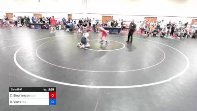 63 kg Cons 8 #1 - Carter Stephenson, Colorado vs Daniel Vines, Con-Kids Wrestling Club