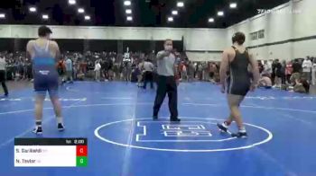 285 lbs Prelims - Sebastian Garibaldi, NY vs Nathan Taylor, PA