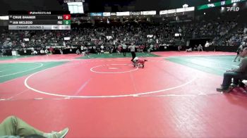 84 lbs Champ. Round 3 - Crue Shaner, WKA2 vs Ian McLeod, PWCA