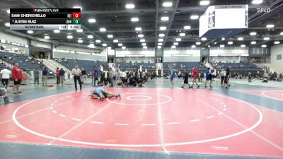 133 lbs Semifinal - Sam Cherichello, Unattached The Citadel vs Justin Ruiz, Life University