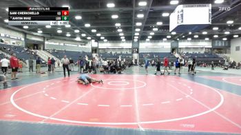 133 lbs Semifinal - Sam Cherichello, Unattached The Citadel vs Justin Ruiz, Life University