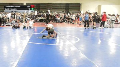 68 lbs Rr Rnd 3 - Levon Matevosian, South Side Wrestling Club - K3 vs Duke Pollard, Triumph Trained K3