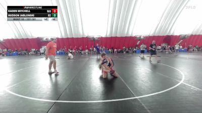 157-161 lbs Round 2 - Hudson Jablonski, Reedsburg vs Kaden Mitchell, Waukon