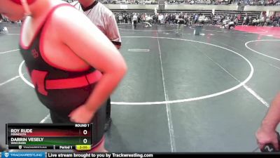 285 lbs Round 1 - Darrin Vesely, Wisconsin vs Roy Rude, Minnesota