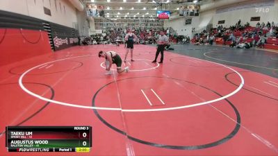 190 lbs Round 3 (4 Team) - Taeku Um, Smoky Hill vs Augustus Wood, Ralston Valley