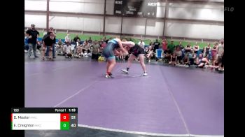 180 lbs Semis & 1st Wrestleback (8 Team) - Danika Mealer, Mayhem WC Black vs Ella Creighton, Midwest Mat Catz