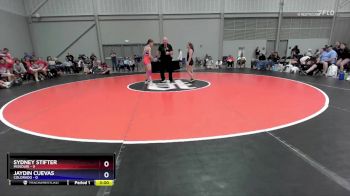 120 lbs Round 3 (8 Team) - Sydney Stifter, Missouri vs Jaydin Cuevas, Colorado