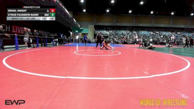 157 lbs Consi Of 16 #2 - Israel Knight, Lovelock Mustangs vs Cyrus FAUSSETE-SADRI, Unattached