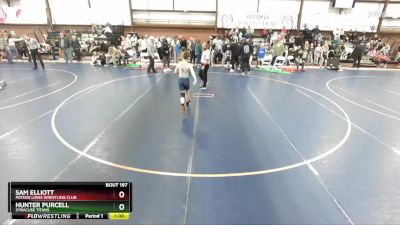 95 lbs Round 2 - Hunter Purcell, Syracuse Titans vs Sam Elliott, Payson Lions Wrestling Club