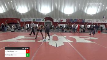197 lbs Semifinal - Jacob Cardenas, Finger Lakes RTC vs Nunzio Crowley, Binghamton