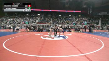 3A-113 lbs Champ. Round 1 - Kayson Grant, Cody vs Maximus Kellogg, Glenrock