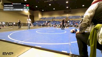 60-66 lbs Rr Rnd 3 - Gage Oliver, Terminator Wrestling Academy vs Connor Self, CWC-collinsville