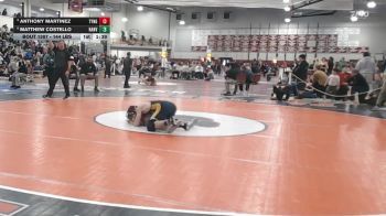 144 lbs Consi Of 4 - Anthony Martinez, Tyngsborough/Dracut vs Matthew Costello, Hanover