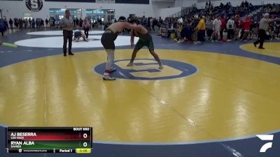 215 lbs Cons. Round 4 - Aj Beserra, Los Osos vs Ryan Alba, Damien