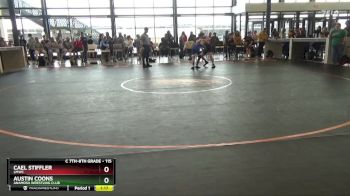 115 lbs Cons. Round 2 - Austin Coons, Anamosa Wrestling Club vs Cael Stiffler, LMWC