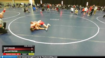 160 lbs Cons. Round 6 - Kley Krause, MN vs William Prater, IL