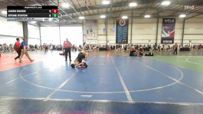 126 lbs Consi Of 32 #1 - Aiden Baker, TX vs Stone Staton, AL
