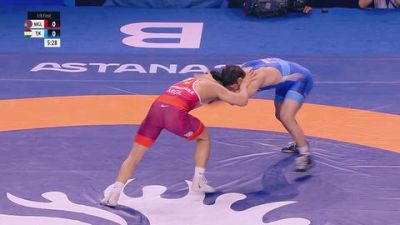 74 kg 1/8 Final - Gan Erdene Baatarkhuu, Mongolia vs Viktor Rassadin, Tajikistan