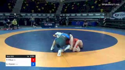 65 kg Consolation - Parker Filius, Boilermaker RTC vs Scott Kiyono, California