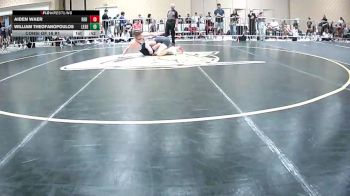 156 lbs Consi Of 16 #1 - Aiden Waer, Red Wolf WC vs William Theofanopoulos, Legends Of Gold LV