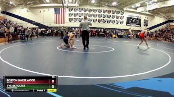 144 lbs Champ. Round 2 - Boston Hazelwood, Solon vs Tye Berquist, Crestwood