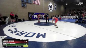 120 lbs Cons. Round 3 - Brandon Gamino, Sanger vs Joseph Jimenez, Centennial