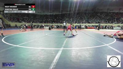 138 lbs Round Of 64 - Riley Holman, Hilldale vs Domynic Rallo, Piedmont