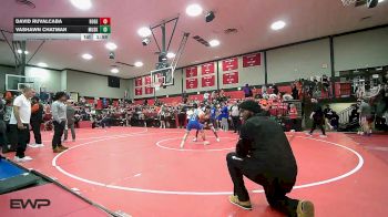 150 lbs Quarterfinal - David Ruvalcaba, Rogers High School Boys vs Vashawn Chatman, Muskogee