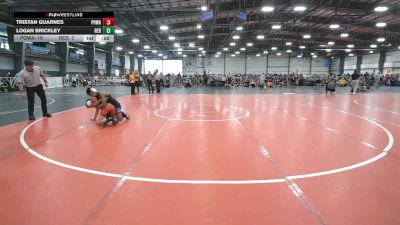 92 lbs Round 4 (2:15pm Saturday) - Tristan Guarnes, POWA vs Logan Brickley, Rebellion