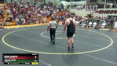 285 lbs Round 1 (16 Team) - Noah Murphy, Wayne County HS vs Frank Mata, Troup