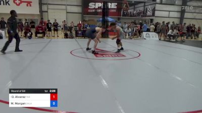 79 kg Round Of 64 - Omaury Alvarez, Tar Heel Wrestling Club vs Mannix Morgan, Oklahoma Regional Training Center