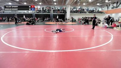 44-49 lbs Round 2 - Elliot Sperry, NW Grapplers vs Breklin Dowdy, Greater Heights