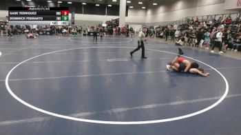 106 lbs Cons. Rd Of 64 - Gabe Terriquez, Raw Wrestling Club vs Dominick Ferranto, Zumwalt Wrestling Club
