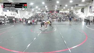 165 lbs Cons. Round 2 - Nicholas Tatar, Palm Desert vs Gerald Garcia, Loara
