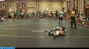 56 lbs Round 3 (6 Team) - Xander Kunselman, Revival vs Michael Levine, MI Pittbulls
