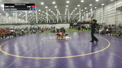 135 lbs Emily Sarr, Pennsylvaniia Red vs Kiana Trudell, Idaho